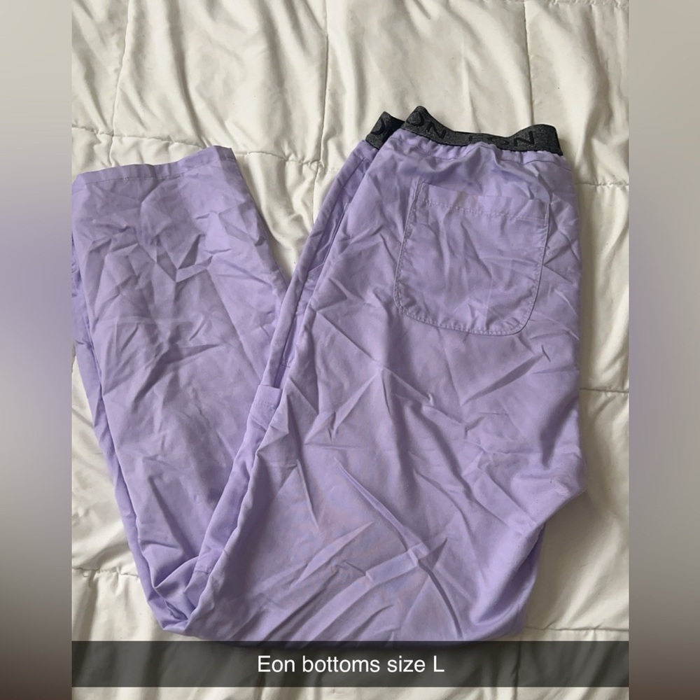 Lavender scrub bottoms